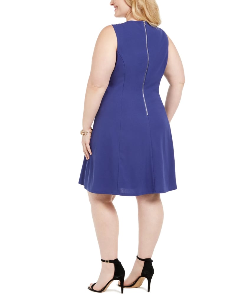 Teeze me navy blue dress top